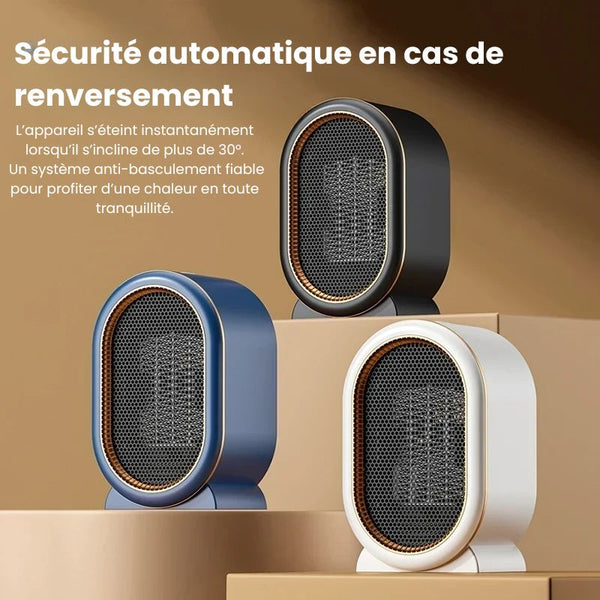 Radiateur Soufflant Céramique 1200W – Chaufline AirFlow Compact