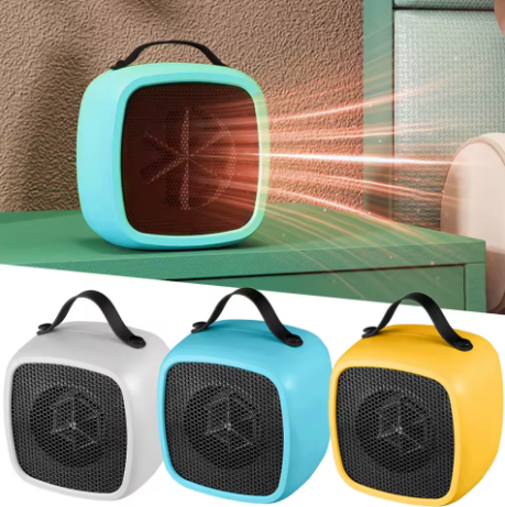 Mini Radiateur Portable 500W – Ultra Silencieux & Chauffage Rapide