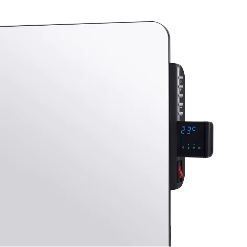 Radiateur Infrarouge Miroir – Panneau Chauffant en Cristal de Carbone