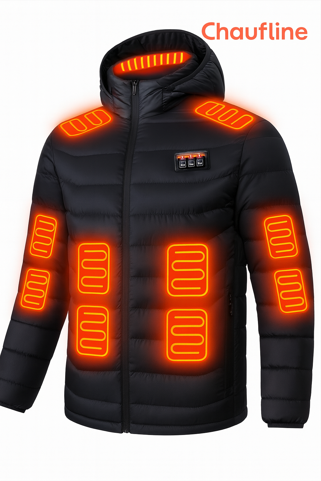 Veste Chauffante Homme – Chaufline HeatPro 21 Zones