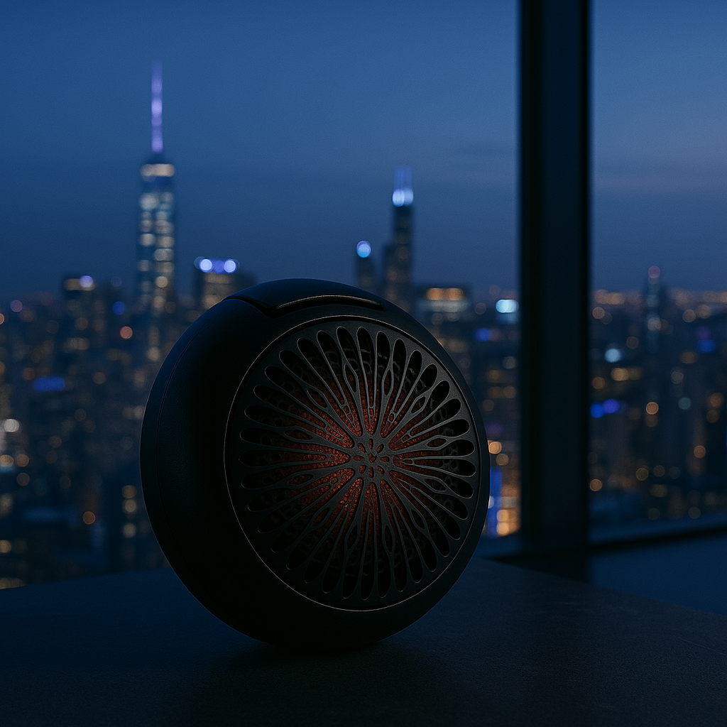 Chauffage Électrique 2-en-1 Mural/Bureau – Silencieux, Rapide & Télécommandé