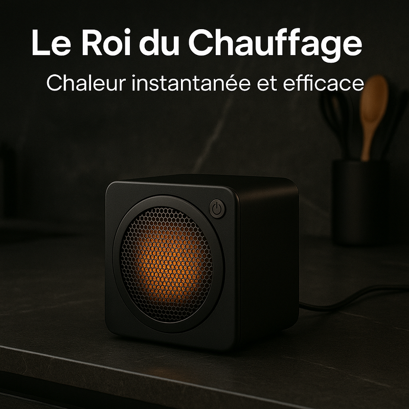 Chauffage d’Espace 500W – Céramique PTC, Compact & Économique