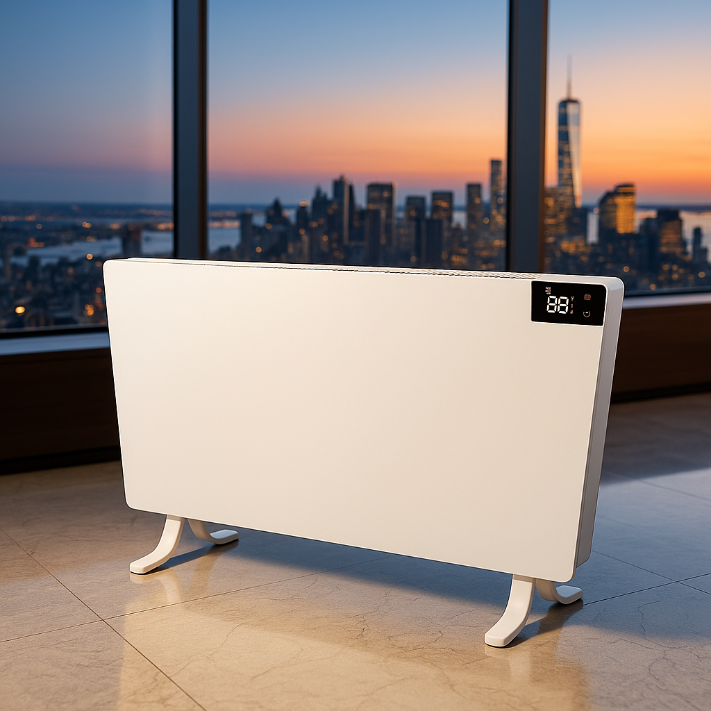 Radiateur Électrique Infrarouge – Panneau Convector LED avec Télécommande