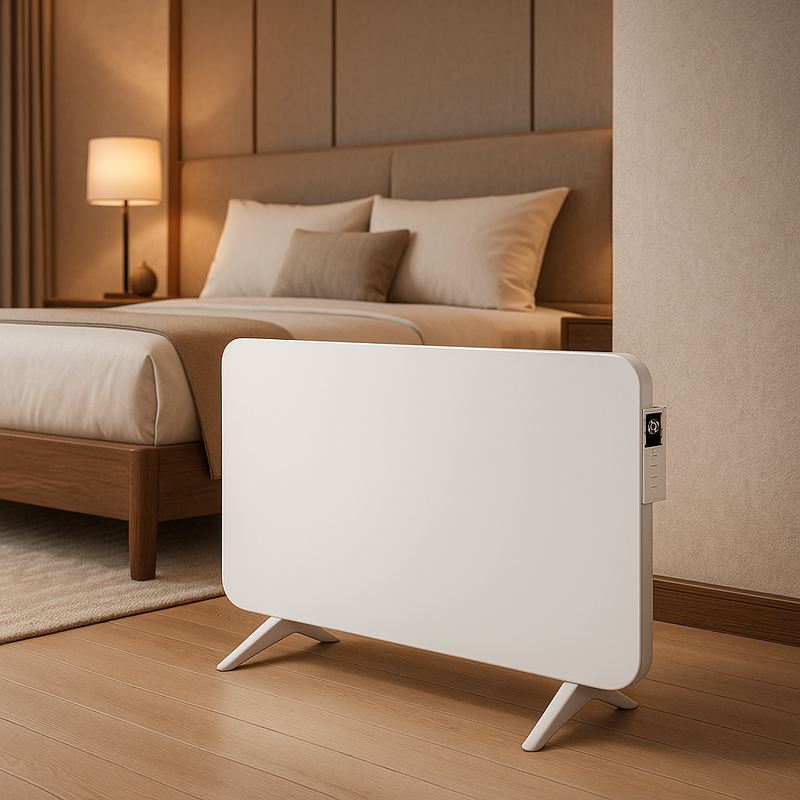 Radiateur Infrarouge Mural WiFi – Panneau Chauffant Métal avec Thermostat