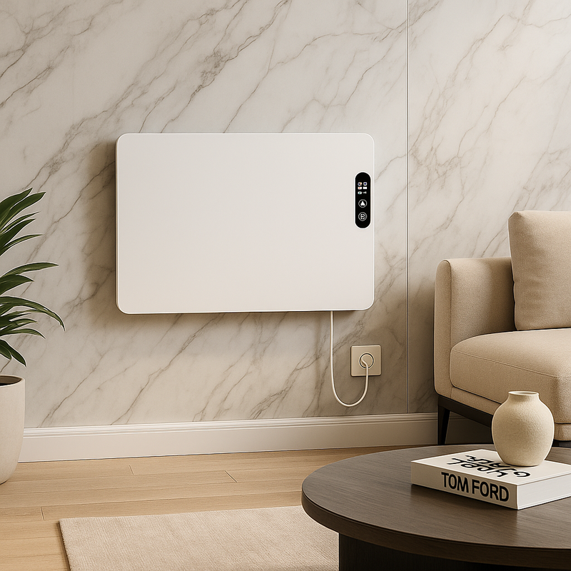 Chauffage Électrique Intelligent à Convection – Chauffage Rapide, Design Mural & Posable