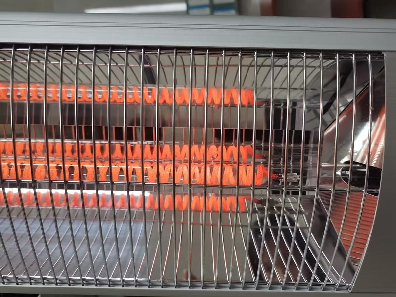 Chauffage électrique infrarouge Chauffe-terrasse autoportant 1500w