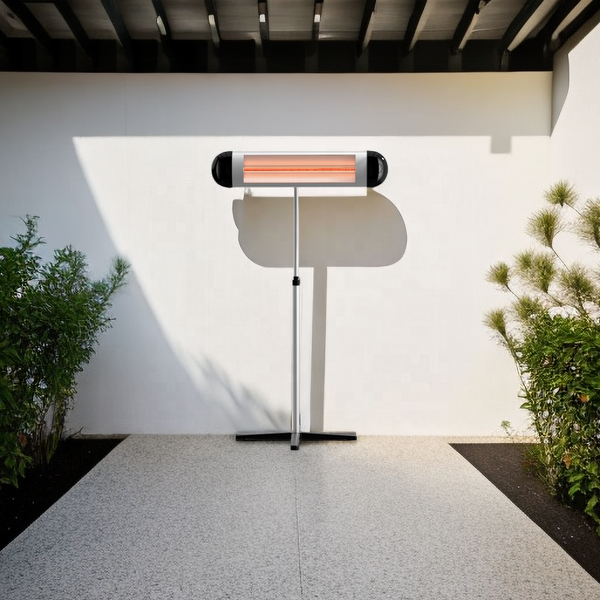 Chauffage électrique infrarouge Chauffe-terrasse autoportant 1500w