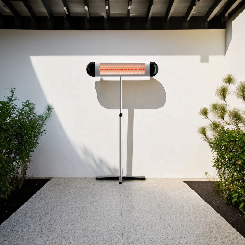 Chauffage électrique infrarouge Chauffe-terrasse autoportant 1500w